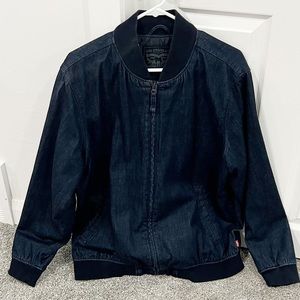 Like New Levi’s Denim Bomber Jacket